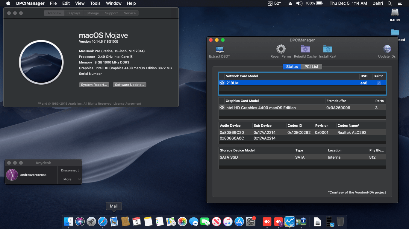 Lenovo ThinkPad X240 2nd [Haswell Intel HD 4400] 1